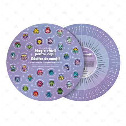 Mood Magic for Kids - Feelings Finger - ROMANIAN Card Deck