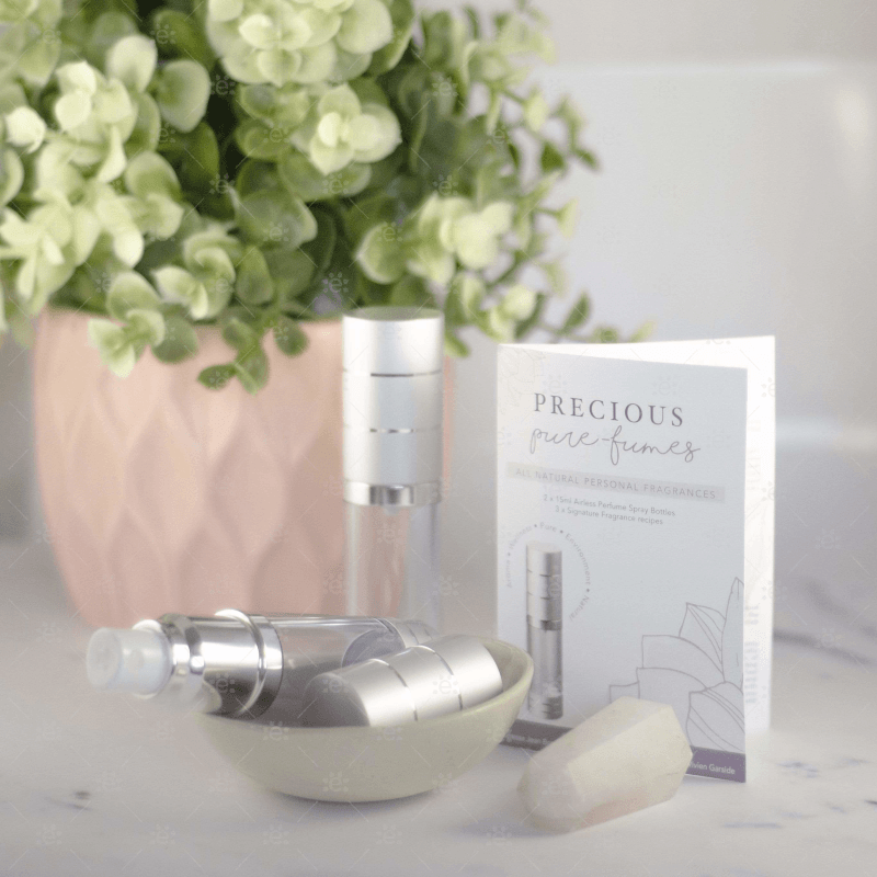 Sticlă airless 15ml pentru parfum DIY cu pulverizare fină - detaliu mecanism